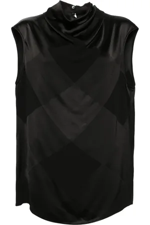 Balmain Check pattern vest