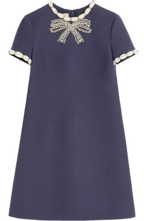 VALENTINO GARAVANI Crepe Couture minidress
