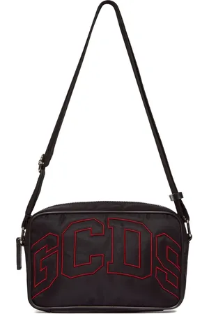 GCDS Logo-embroidered belt bag