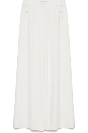 SHIATZY CHEN High-waisted button-detailed trousers