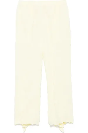 Issey Miyake Wrinkled twisted trousers