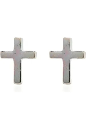 Stolen Girlfriends Club Stolen Cross sterling- earrings