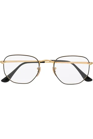 Ray-Ban Two-tone hexagonal frame glasses