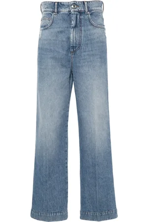 Sportmax High-rise straight-leg jeans