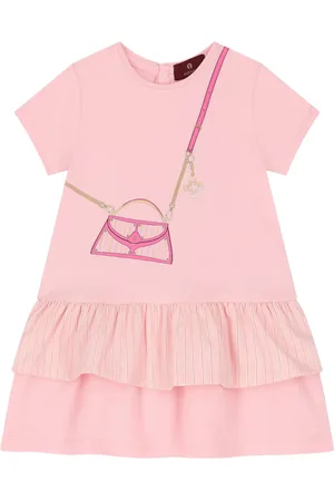 Aigner Ruffle-detail T-shirt dress