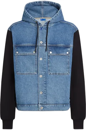 Karl Lagerfeld Hooded denim jacket