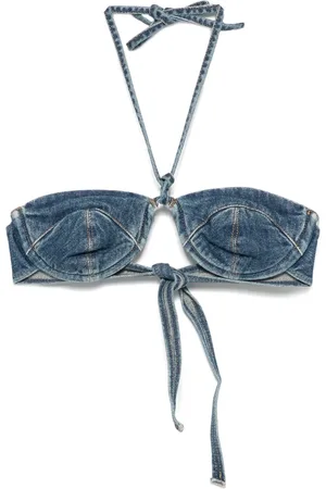 MVP Wardrobe Denim crop top