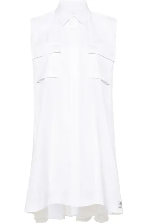 SACAI Pleated mini dress