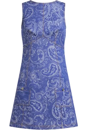 Etro Patterned-jacquard dress