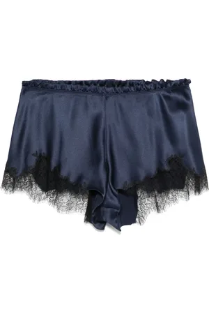 CARINE GILSON Satin silk shorts