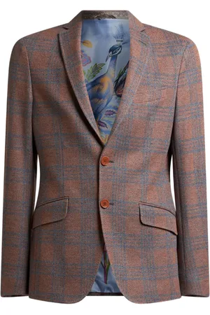 Etro Prince of Wales-checked blazer