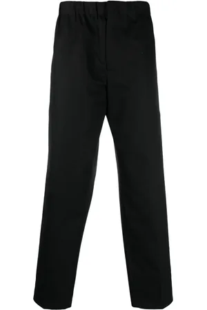 Jil Sander Straight-leg cotton trousers