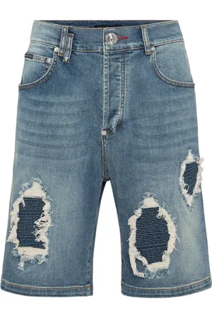 Philipp Plein Formentera denim shorts