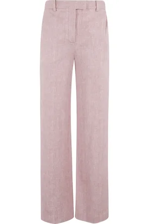 Circolo Terracotta tailored trousers