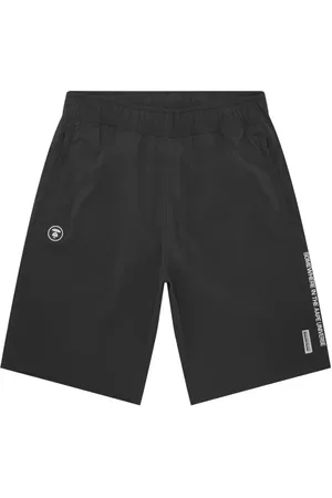 A Bathing Ape Logo-patch bermuda shorts