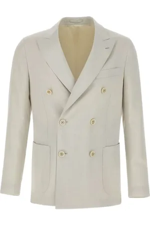 LARDINI Peak-lapel blazer