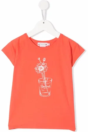 BONPOINT Floral crew-neck T-shirt