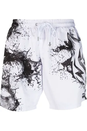 Philipp Plein Splash Extreme drawstring swim shorts