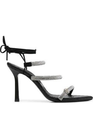 Philipp Plein Crystal-embellished 105mm strappy sandals