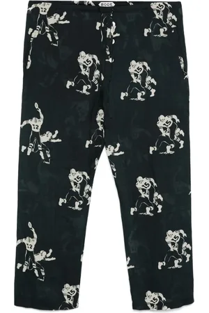 BODE Football-pattern trousers