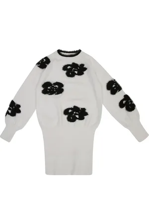 Twin-Set Floral-intarsia jumper