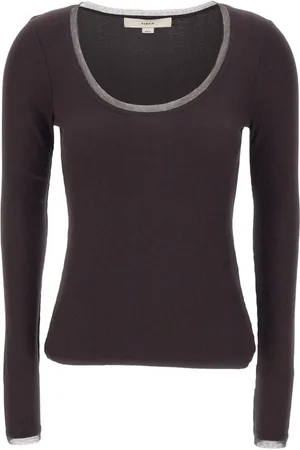 REMAIN Mesh-trim T-shirt