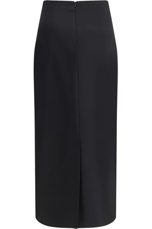 LARDINI Virgin wool midi skirt