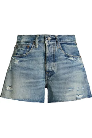 Ralph Lauren Distressed denim shorts