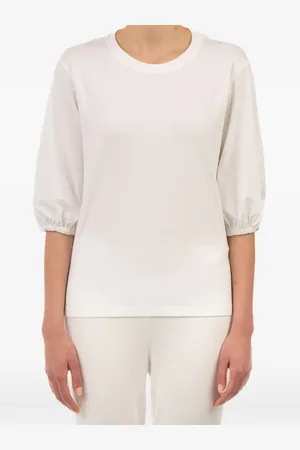 LE TRICOT PERUGIA Puff-sleeve T-shirt