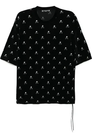 MASTERMIND JAPAN Velvet logo-print T-shirt