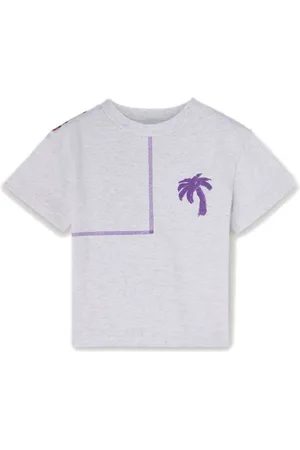 Palm Angels Animalier logo-print cotton T-shirt