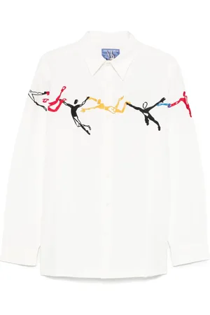 KIDSUPER STUDIOS Embroidered-motif shirt