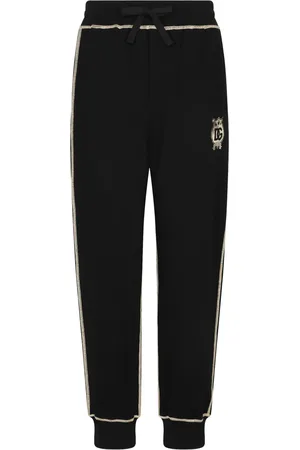Dolce & Gabbana Logo-print cotton track pants