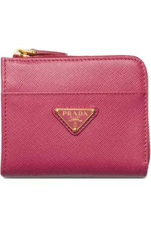 Prada Small logo-triangle wallet