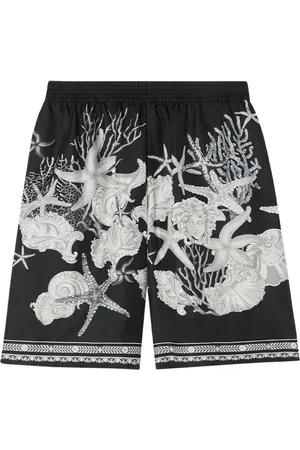 VERSACE Barocco Sea silk shorts