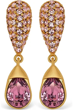 Oscar de la Renta Pav?? Drop earrings