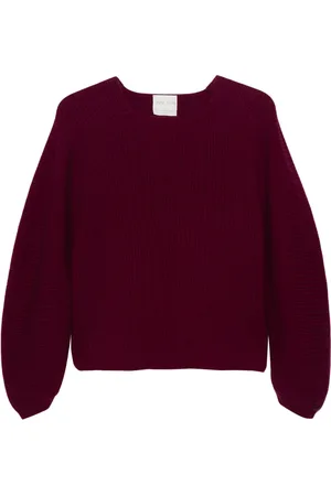 FORTE FORTE Round-neck ribbed jumper