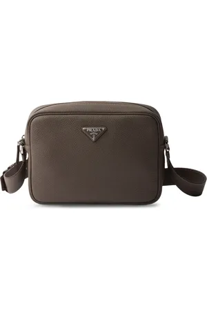 Prada Textured leather crossbody bag