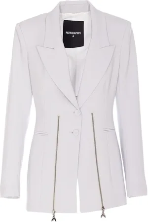 Patrizia Pepe Zip-detail blazer