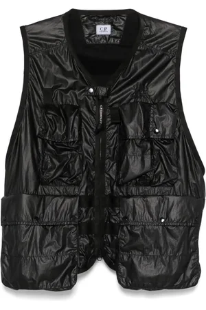 C.P. Company Logo-embroidered gilet