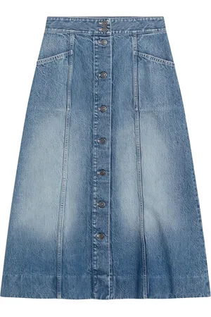 VALENTINO GARAVANI Cotton midi skirt