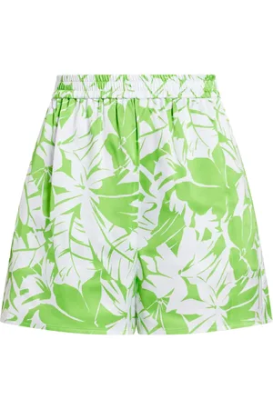 Michael Kors Palm elasticated-waist shorts