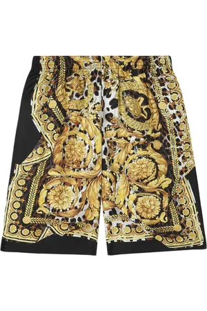 VERSACE Wild Barocco silk shorts