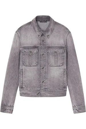VERSACE Medusa Head-buttons denim jacket