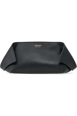 Salvatore Ferragamo Leather makeup bag
