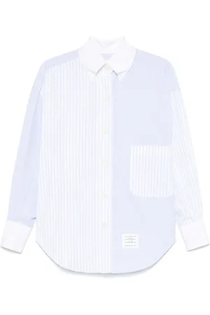 Thom Browne Pinstriped poplin shirt