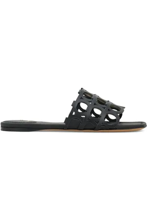 Salvatore Ferragamo Gancini slides