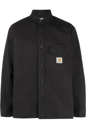 Carhartt Logo-patch cotton shirt