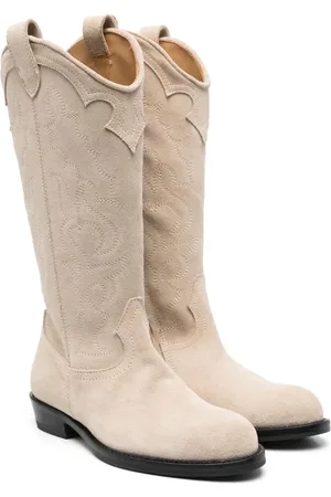 GALLUCCI Leather cowboy boots