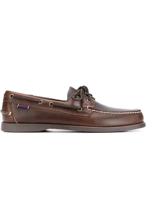 SEBAGO Contrast stitch boat shoes
